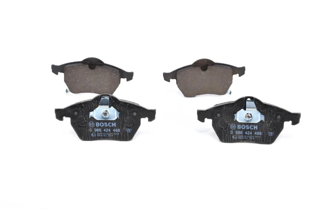 Jeu de 4 plaquettes de frein BOSCH ref. 0 986 424 488