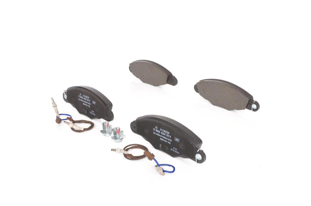 Jeu de 4 plaquettes de frein BOSCH ref. 0 986 424 511