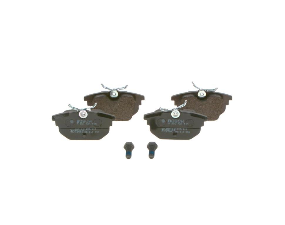 Jeu de 4 plaquettes de frein BOSCH ref. 0 986 424 545