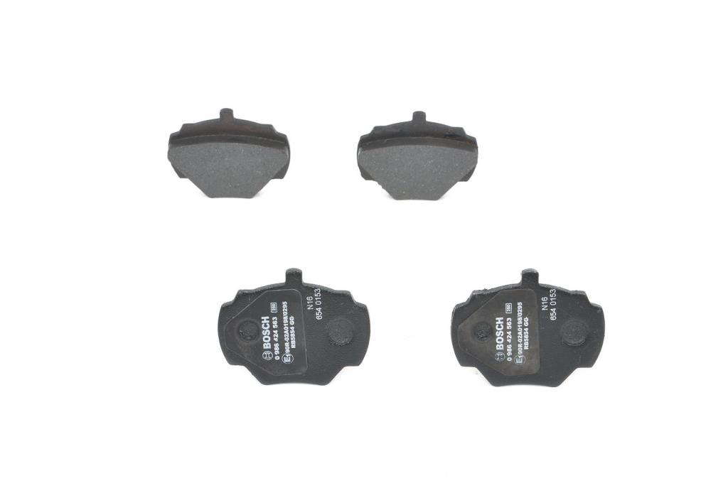 Jeu de 4 plaquettes de frein BOSCH ref. 0 986 424 563