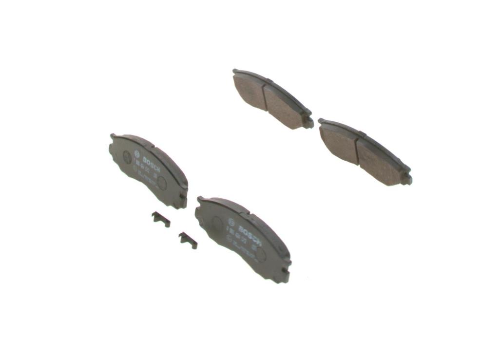 Jeu de 4 plaquettes de frein BOSCH ref. 0 986 424 572