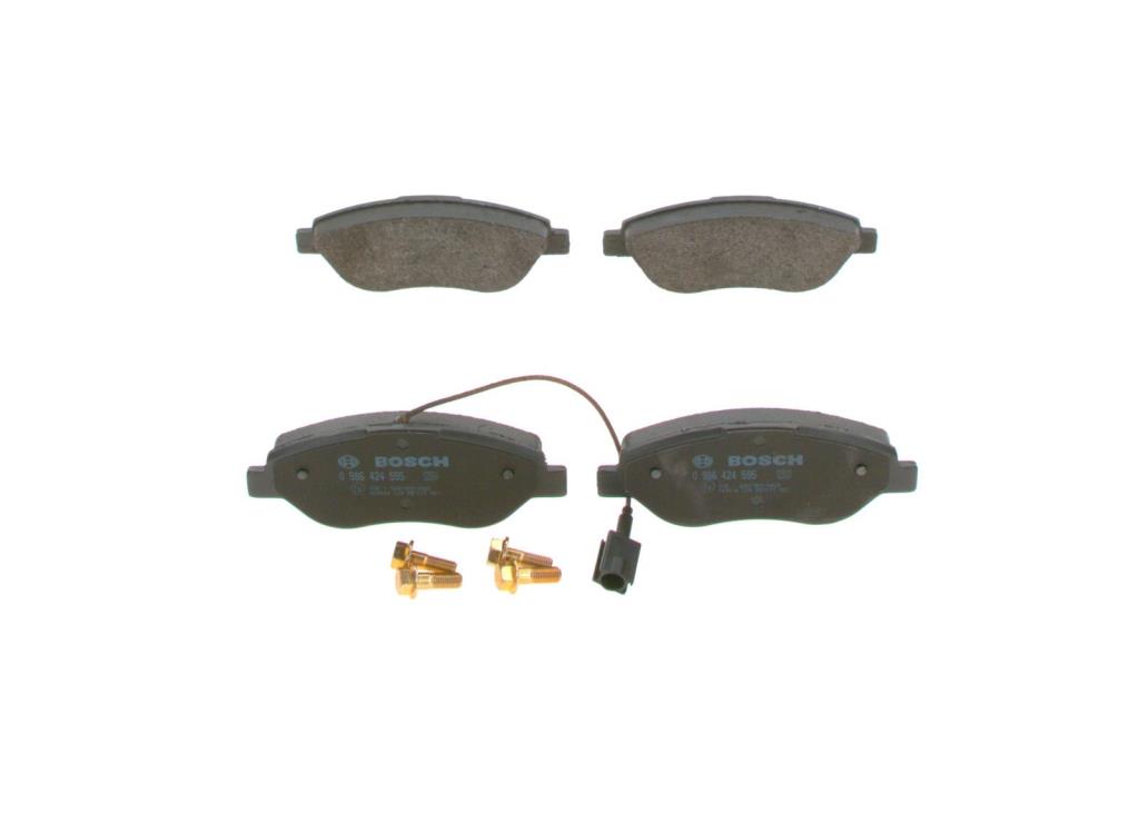 Jeu de 4 plaquettes de frein BOSCH ref. 0 986 424 595