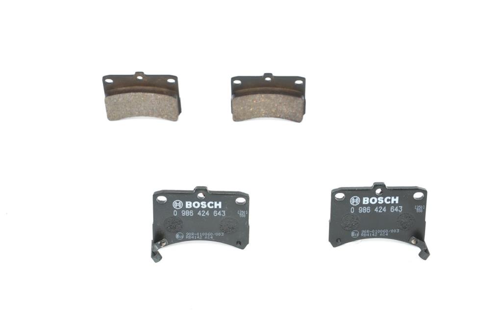 Jeu de 4 plaquettes de frein BOSCH ref. 0 986 424 643