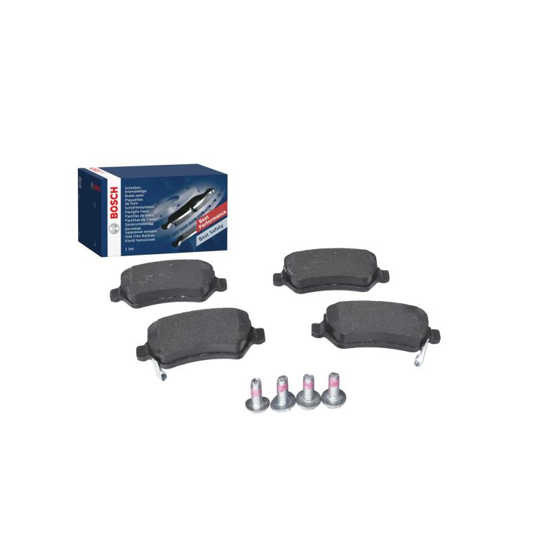 Jeu de 4 plaquettes de frein BOSCH ref. 0 986 424 646