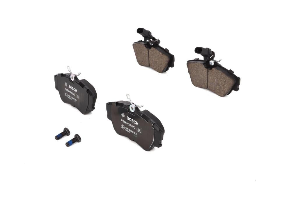 Jeu de 4 plaquettes de frein BOSCH ref. 0 986 424 672