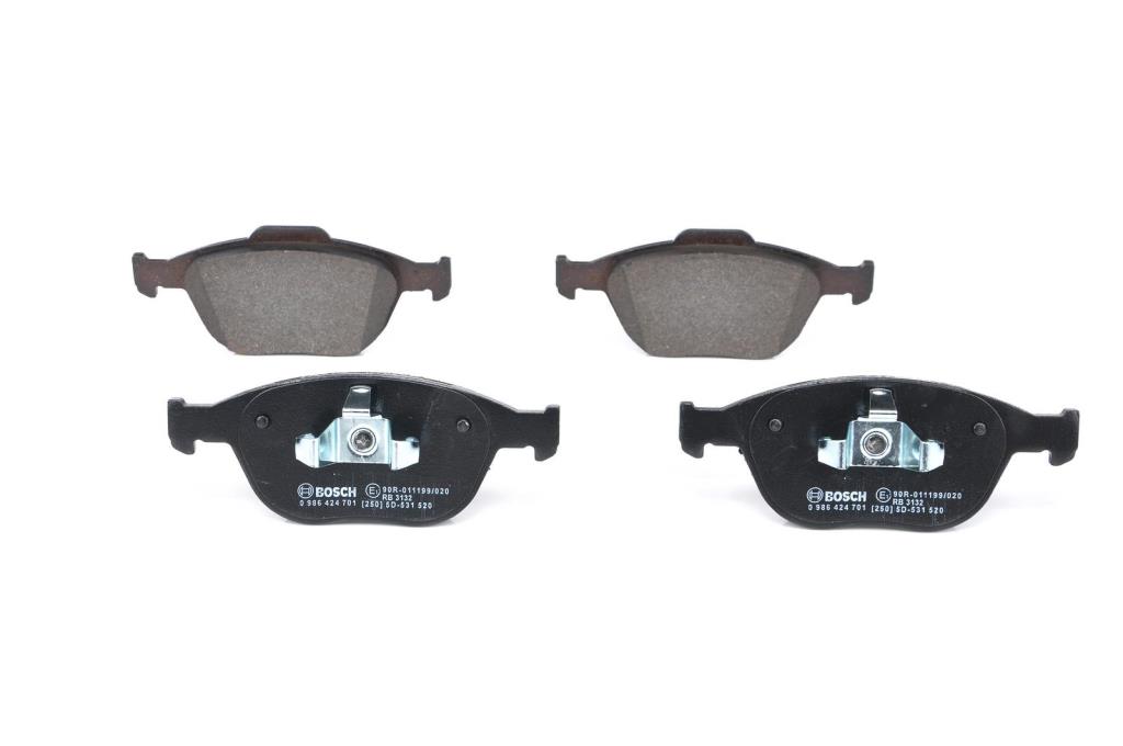 Jeu de 4 plaquettes de frein BOSCH ref. 0 986 424 701
