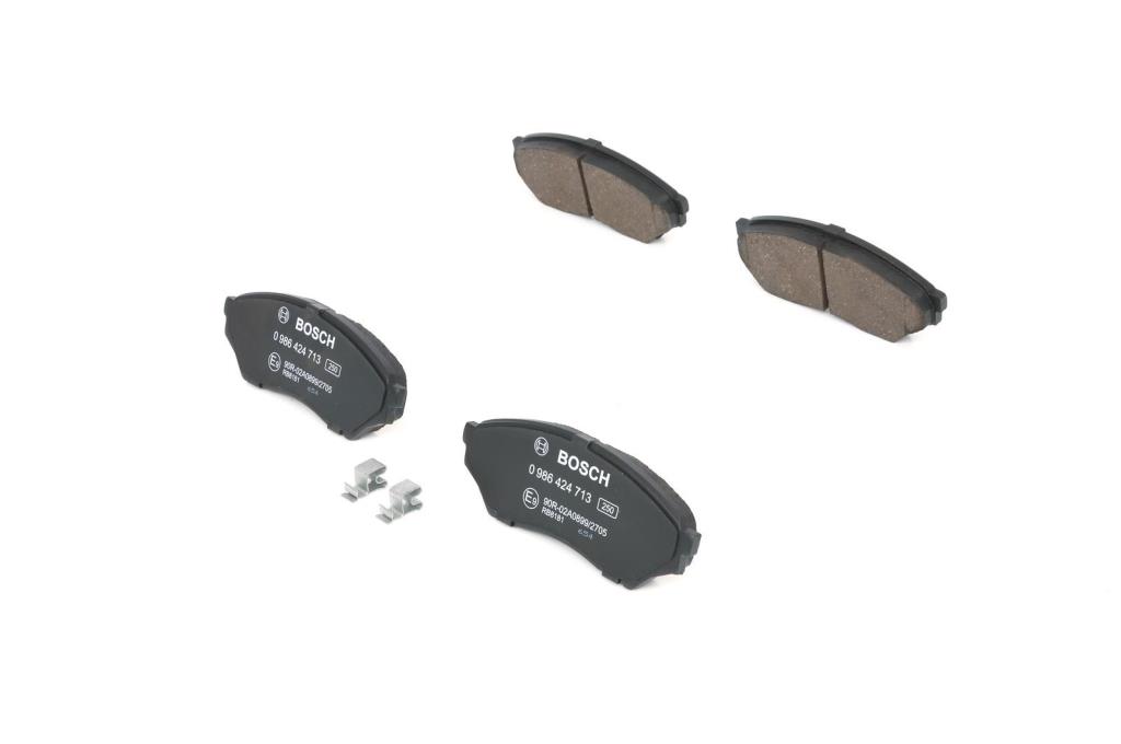 Jeu de 4 plaquettes de frein BOSCH ref. 0 986 424 713