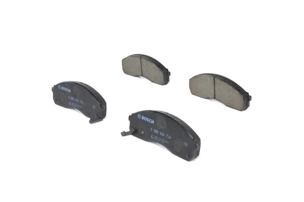 Jeu de 4 plaquettes de frein BOSCH ref. 0 986 424 714