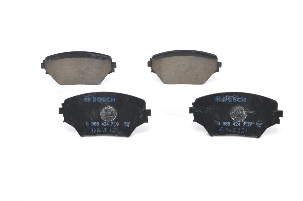 Jeu de 4 plaquettes de frein BOSCH ref. 0 986 424 719