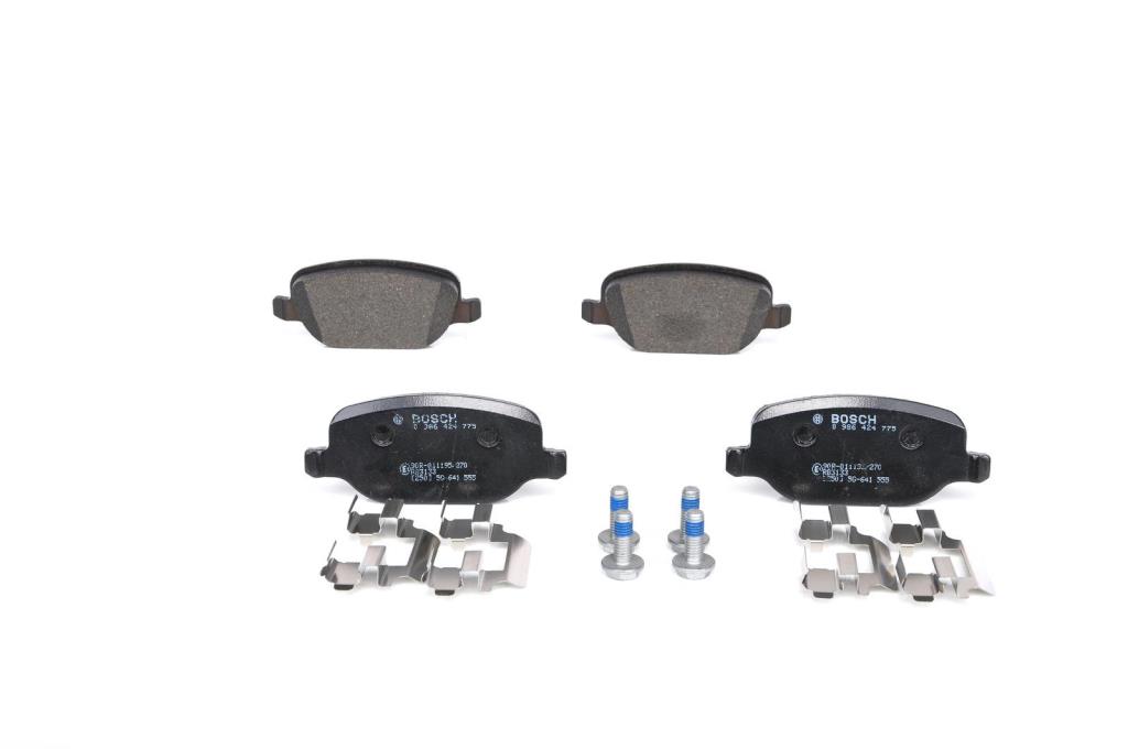 Jeu de 4 plaquettes de frein BOSCH ref. 0 986 424 775