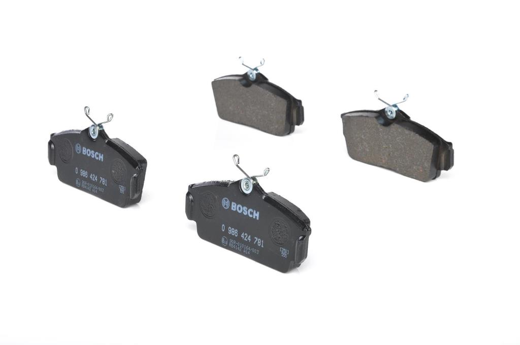 Jogo de 4 pastilhas de travão BOSCH ref. 0 986 424 781