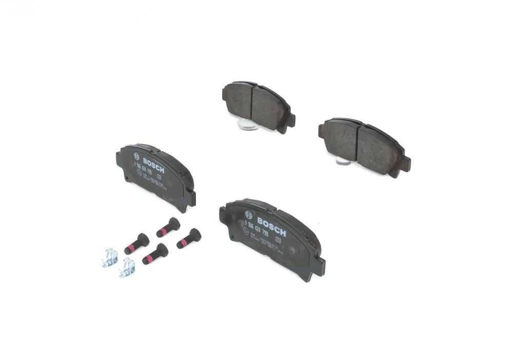 Jeu de 4 plaquettes de frein BOSCH ref. 0 986 424 799