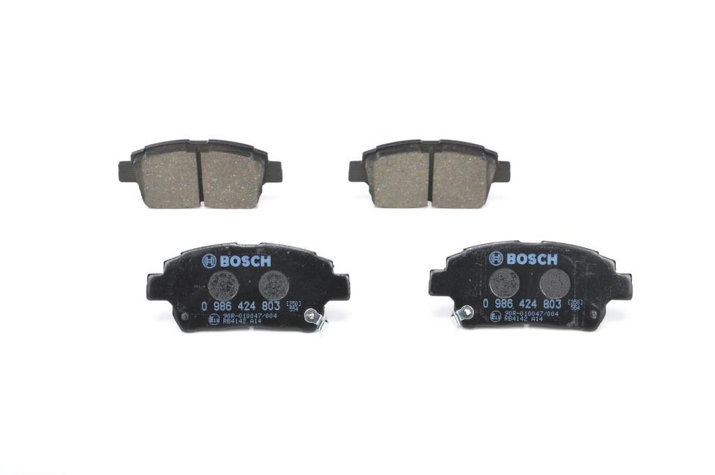 Juego de 4 pastillas de freno (Almohadilla de freno) BOSCH ref. 0 986 424 803