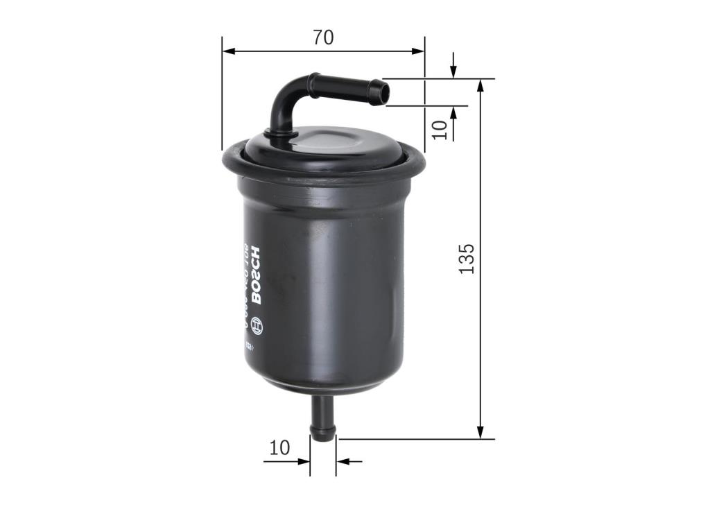 Filtre à carburant (Filtre à gasoil) BOSCH ref. 0 986 450 106