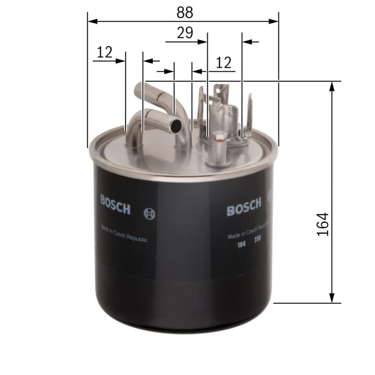 Filtro de combustível BOSCH ref. 0 986 450 509