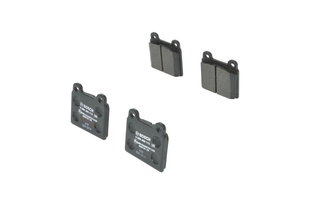 Jeu de 4 plaquettes de frein BOSCH ref. 0 986 460 113