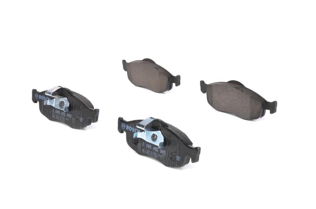 Jeu de 4 plaquettes de frein BOSCH ref. 0 986 460 969