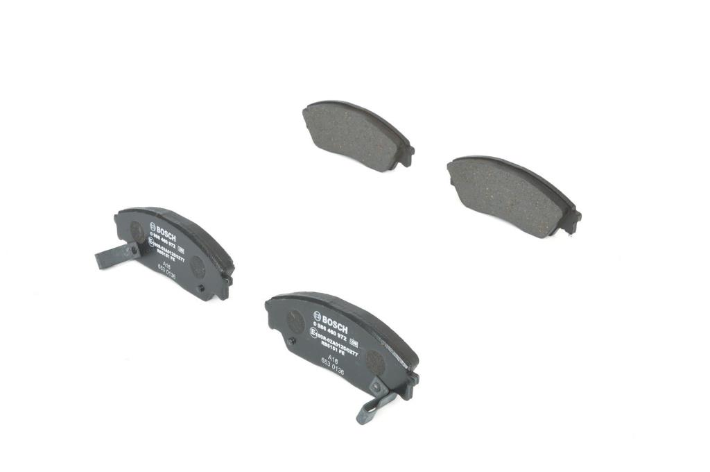 Jeu de 4 plaquettes de frein BOSCH ref. 0 986 460 972