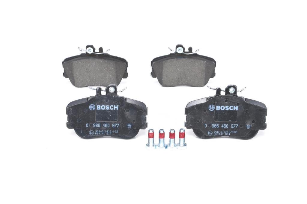 Jeu de 4 plaquettes de frein BOSCH ref. 0 986 460 977