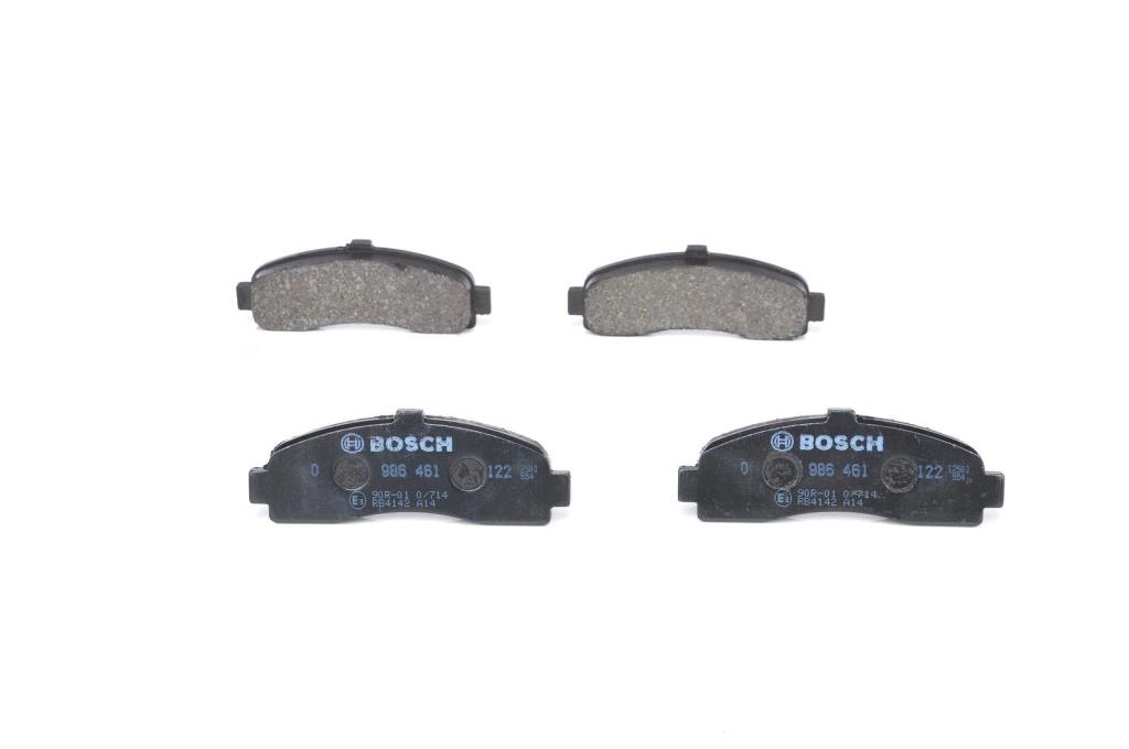 Jeu de 4 plaquettes de frein BOSCH ref. 0 986 461 122