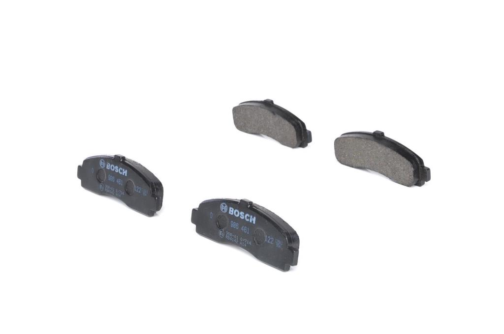 Jeu de 4 plaquettes de frein BOSCH ref. 0 986 461 122