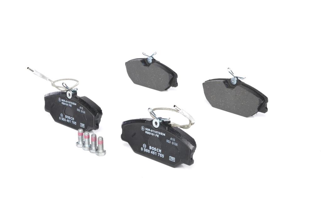 Jeu de 4 plaquettes de frein BOSCH ref. 0 986 461 765