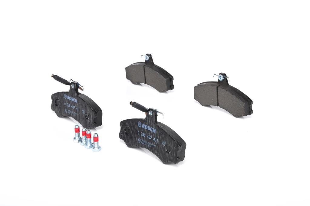 Jeu de 4 plaquettes de frein BOSCH ref. 0 986 467 411