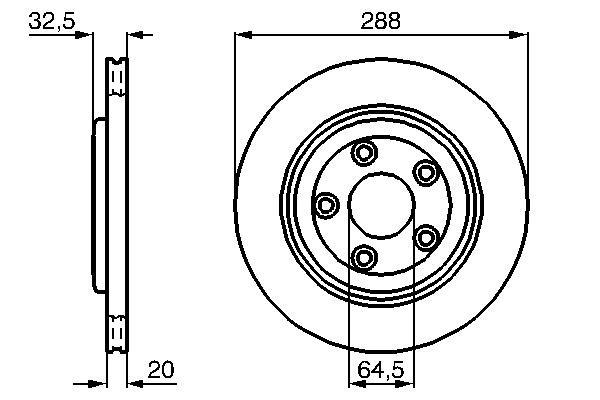 Disques de frein BOSCH 0 986 478 777