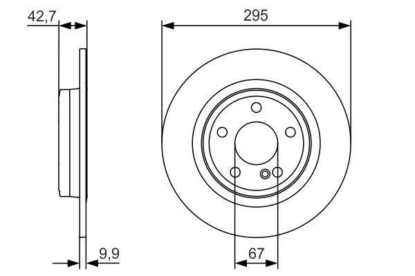 Discos de freno BOSCH ref. 0 986 479 A04