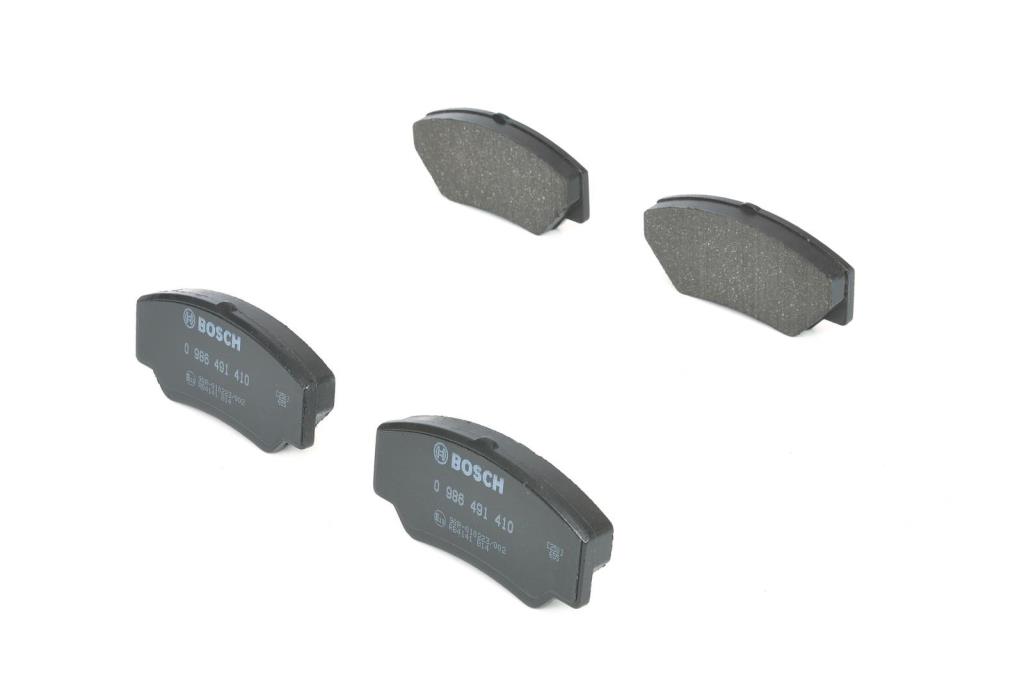 Jeu de 4 plaquettes de frein BOSCH ref. 0 986 491 410