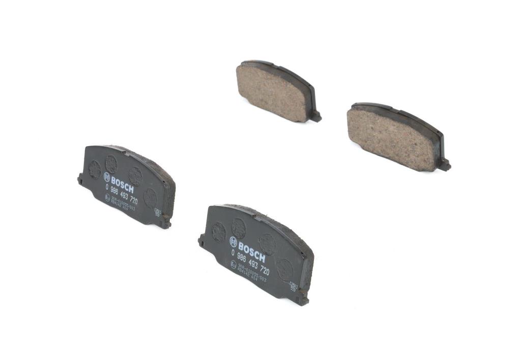 Jeu de 4 plaquettes de frein BOSCH ref. 0 986 493 720