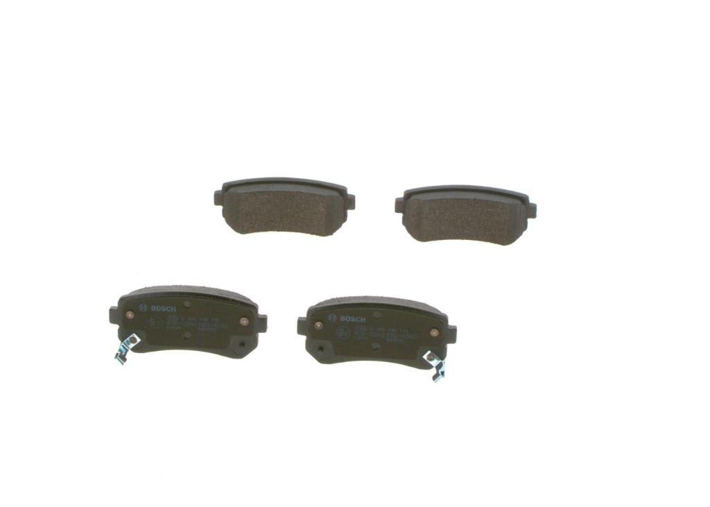 Jeu de 4 plaquettes de frein BOSCH ref. 0 986 494 140