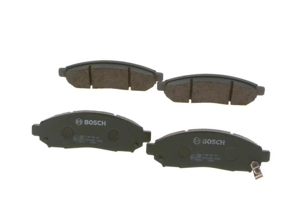 Jeu de 4 plaquettes de frein BOSCH ref. 0 986 494 151