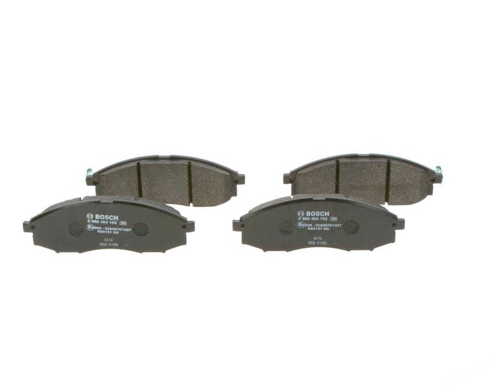 Jeu de 4 plaquettes de frein BOSCH ref. 0 986 494 152