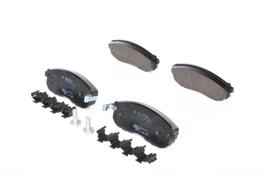 Jeu de 4 plaquettes de frein BOSCH ref. 0 986 494 277