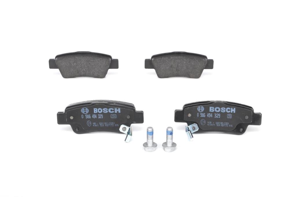 Jeu de 4 plaquettes de frein BOSCH ref. 0 986 494 329