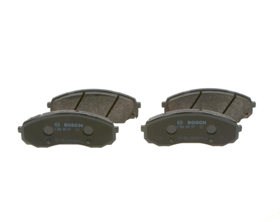 Jeu de 4 plaquettes de frein BOSCH ref. 0 986 494 377