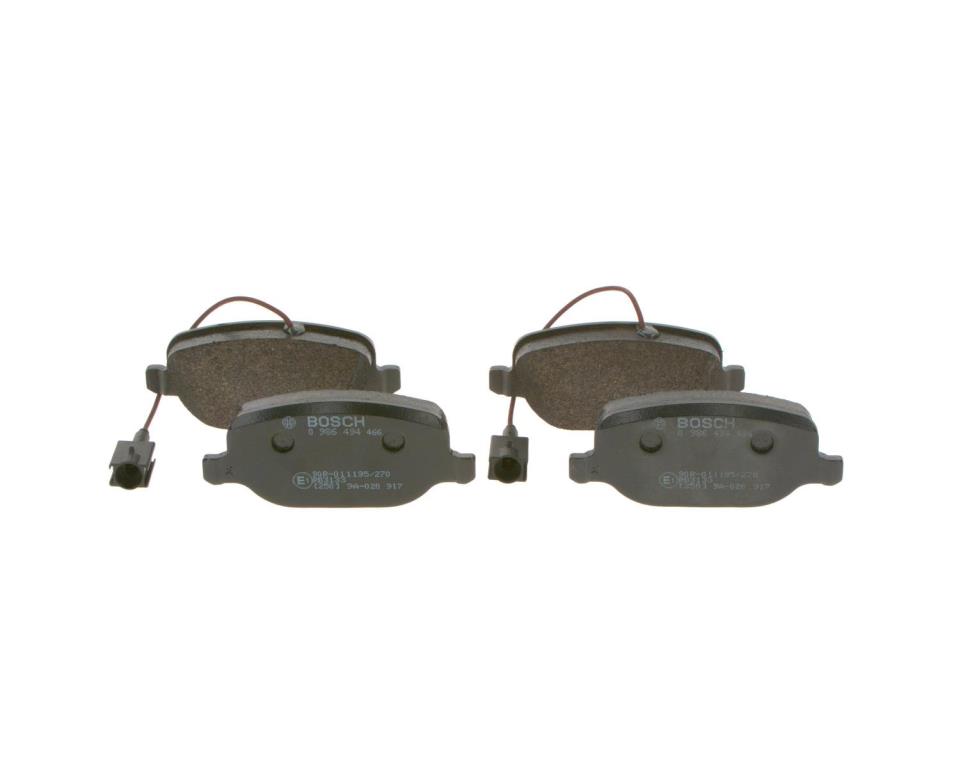 Jeu de 4 plaquettes de frein BOSCH ref. 0 986 494 466