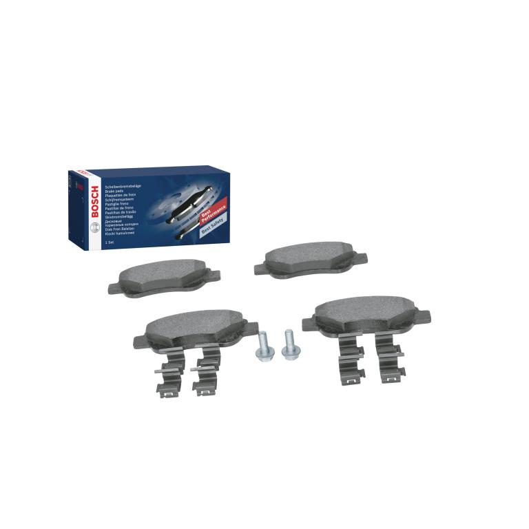 Jeu de 4 plaquettes de frein BOSCH ref. 0 986 494 606