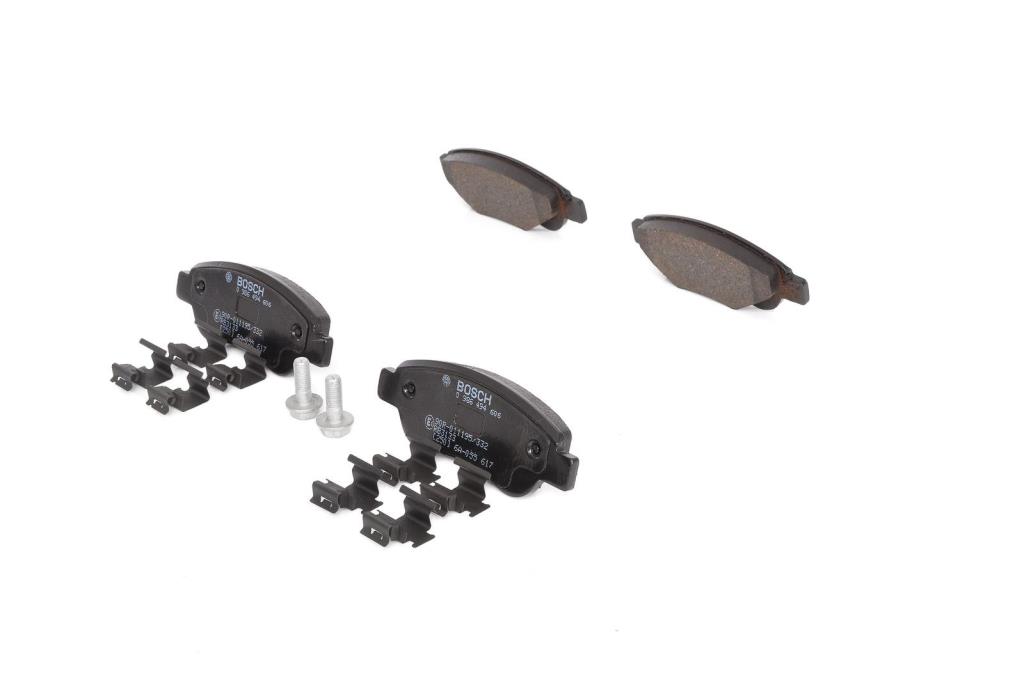 Jeu de 4 plaquettes de frein BOSCH ref. 0 986 494 606