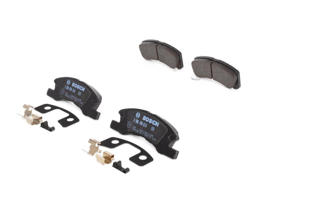 Jeu de 4 plaquettes de frein BOSCH ref. 0 986 494 610