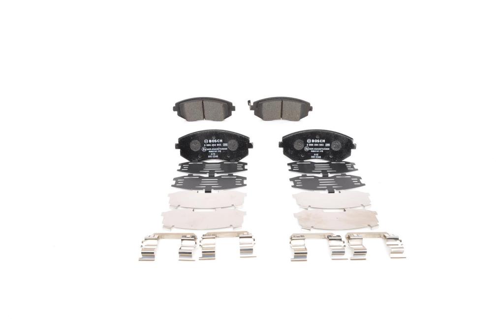 Jeu de 4 plaquettes de frein BOSCH ref. 0 986 494 653