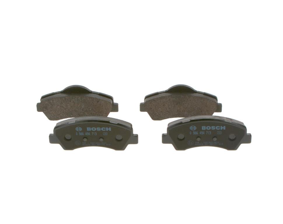 Jeu de 4 plaquettes de frein BOSCH ref. 0 986 494 713