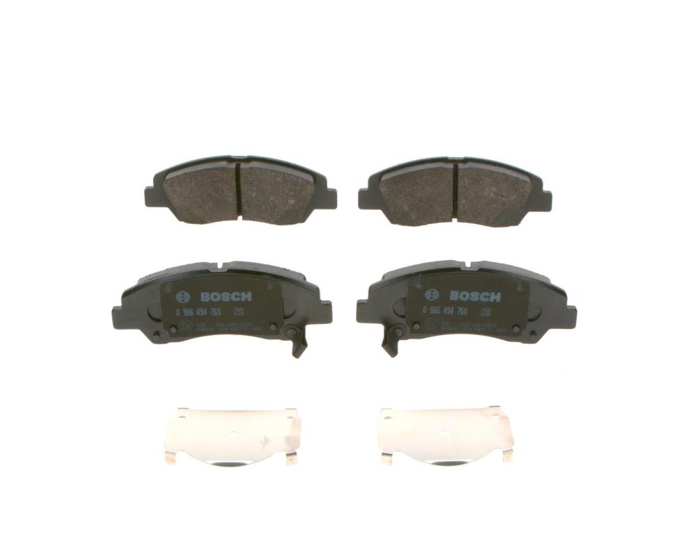 Jeu de 4 plaquettes de frein BOSCH ref. 0 986 494 760