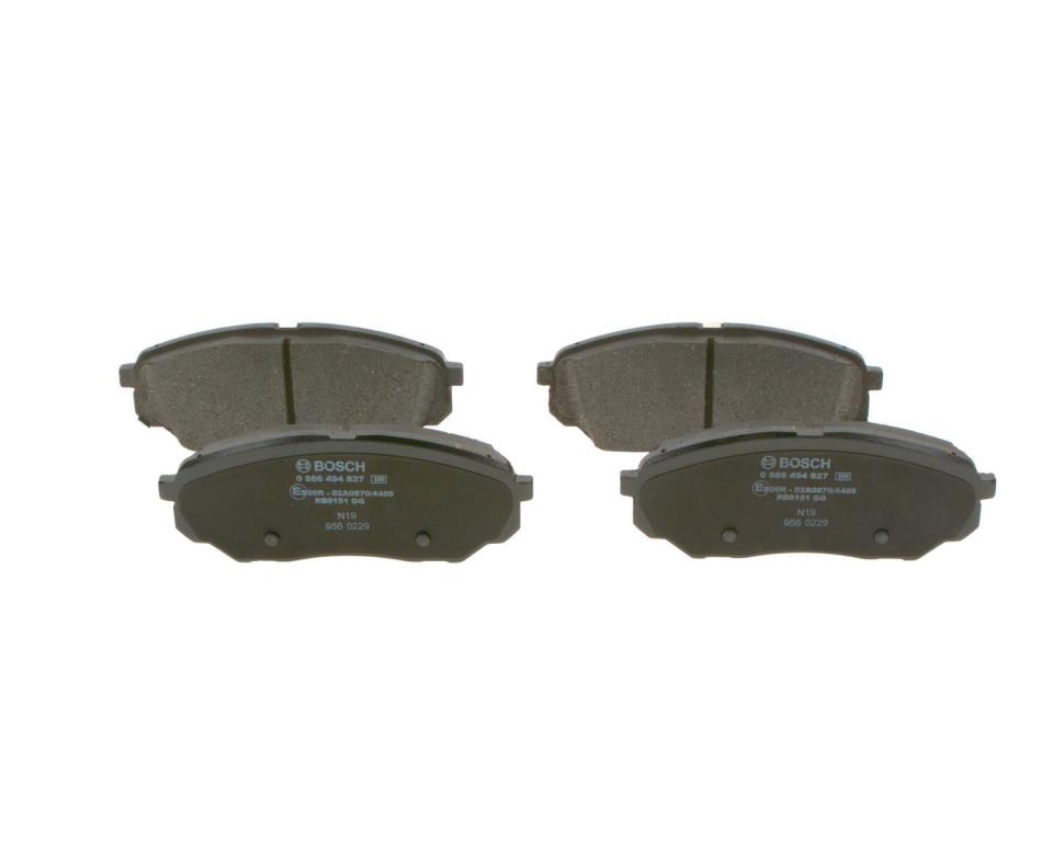 Jeu de 4 plaquettes de frein BOSCH ref. 0 986 494 827