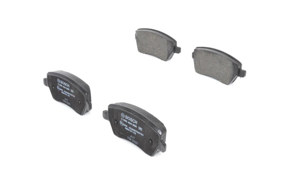 Jeu de 4 plaquettes de frein BOSCH ref. 0 986 494 856