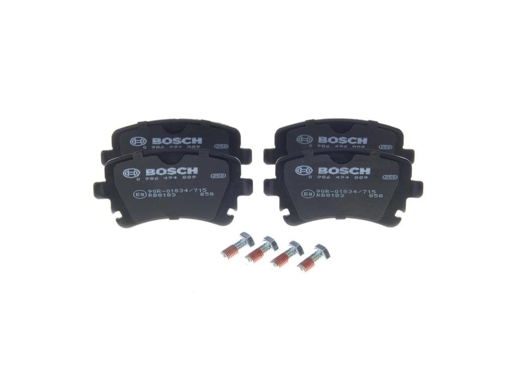 Jogo de 4 pastilhas de travão BOSCH ref. 0 986 494 889