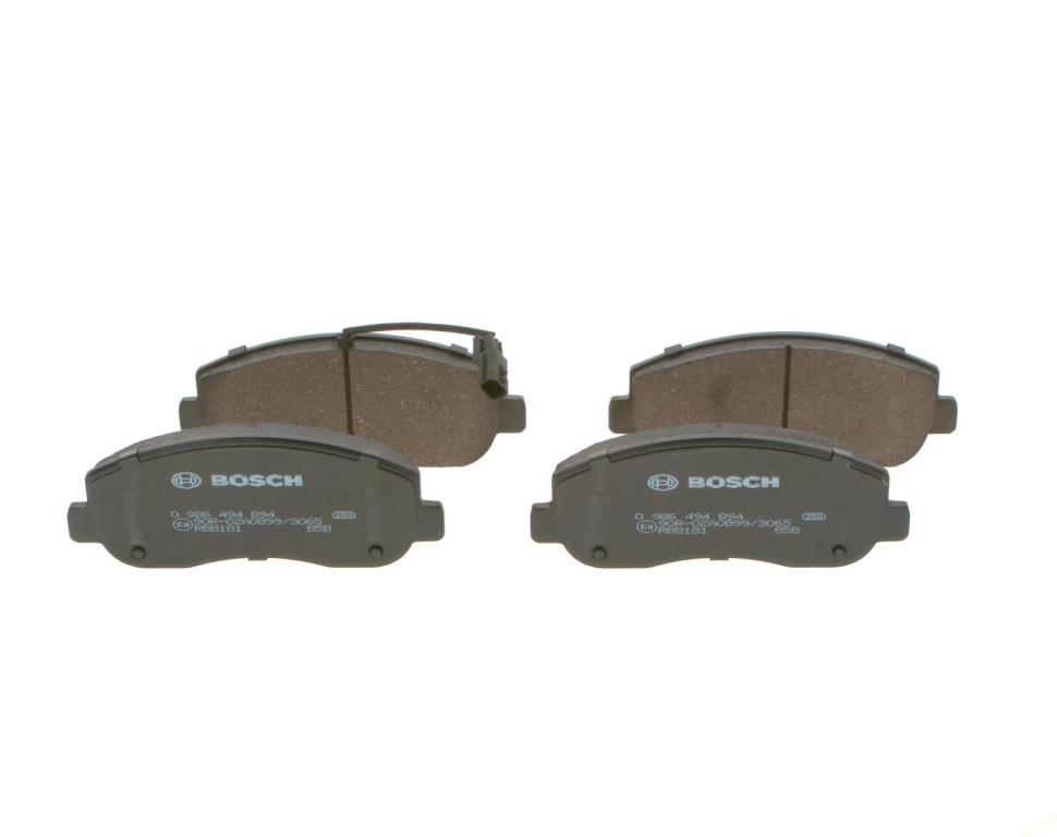 Jeu de 4 plaquettes de frein BOSCH ref. 0 986 494 894