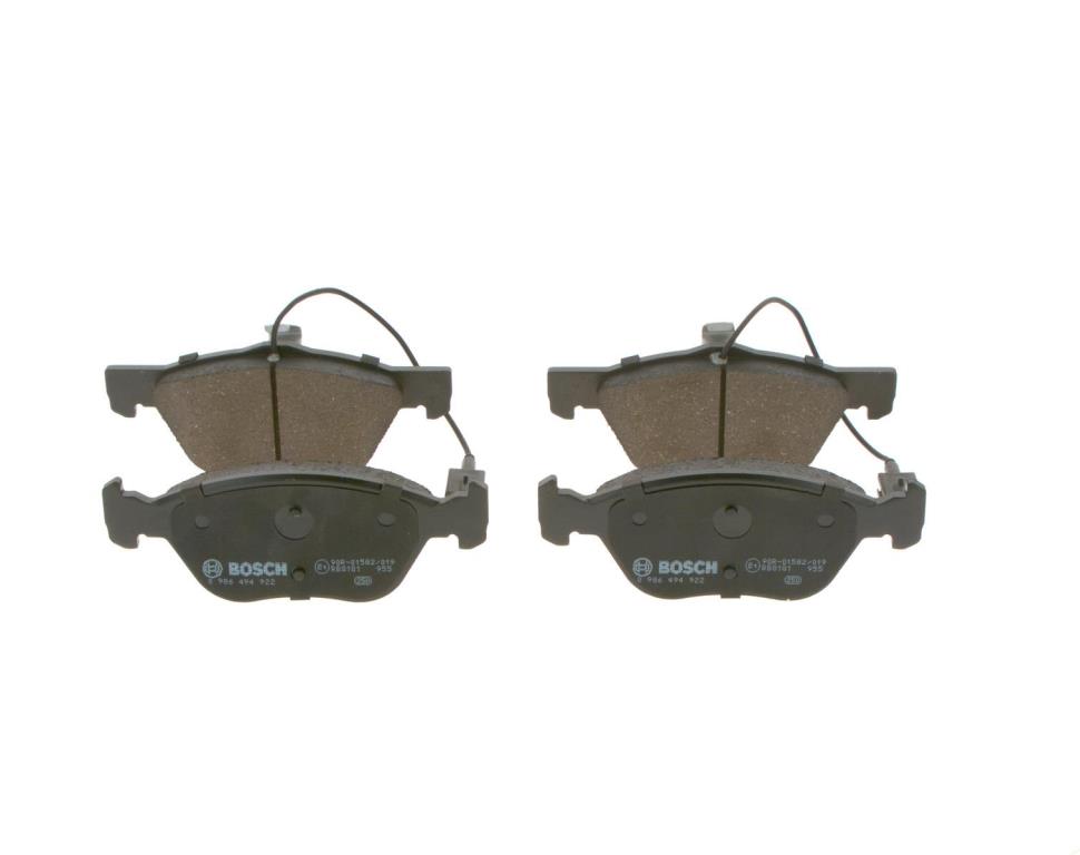 Jeu de 4 plaquettes de frein BOSCH ref. 0 986 494 922