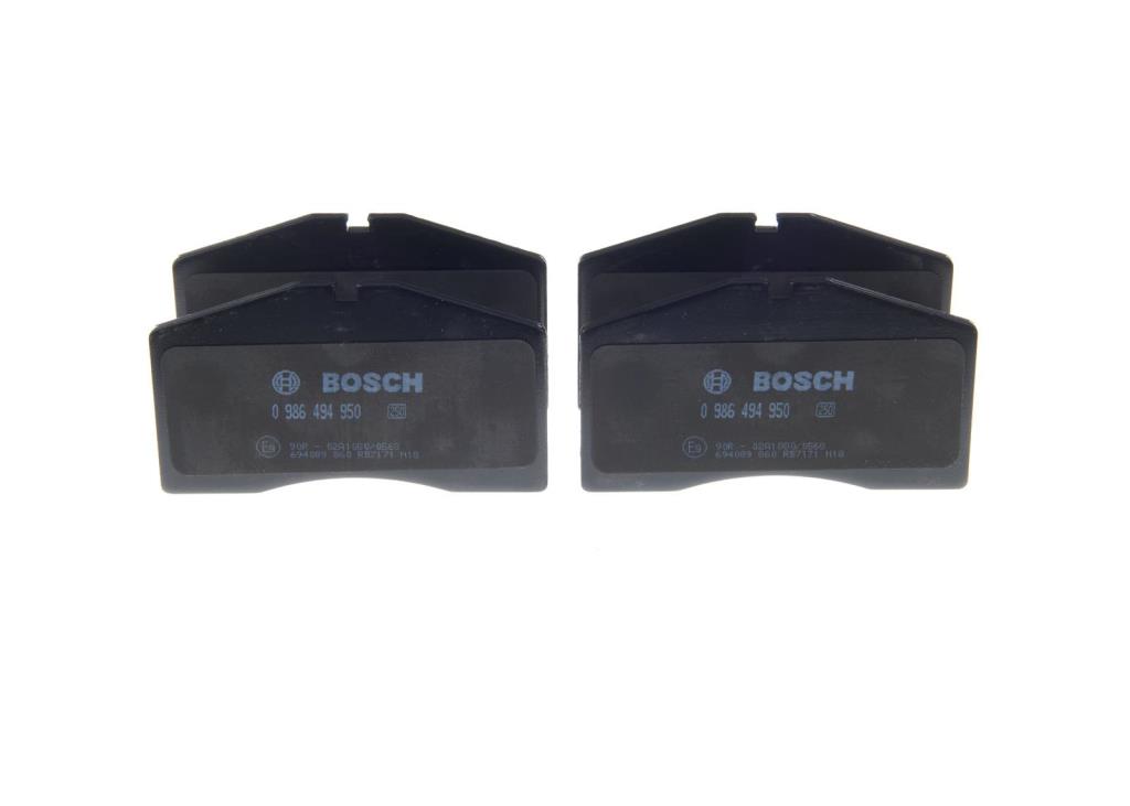 Jogo de 4 pastilhas de travão BOSCH ref. 0 986 494 950